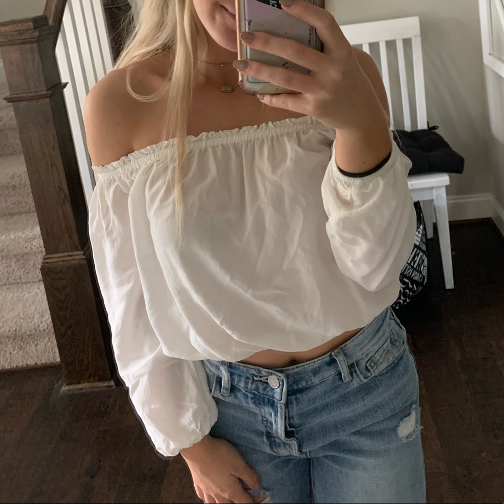 Off the shoulder top